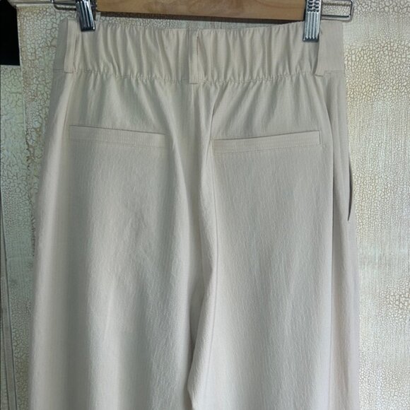 Alo Yoga Wide Leg Dreamscape Women's Trouser Beige Size XS - Picture 5 of 12
